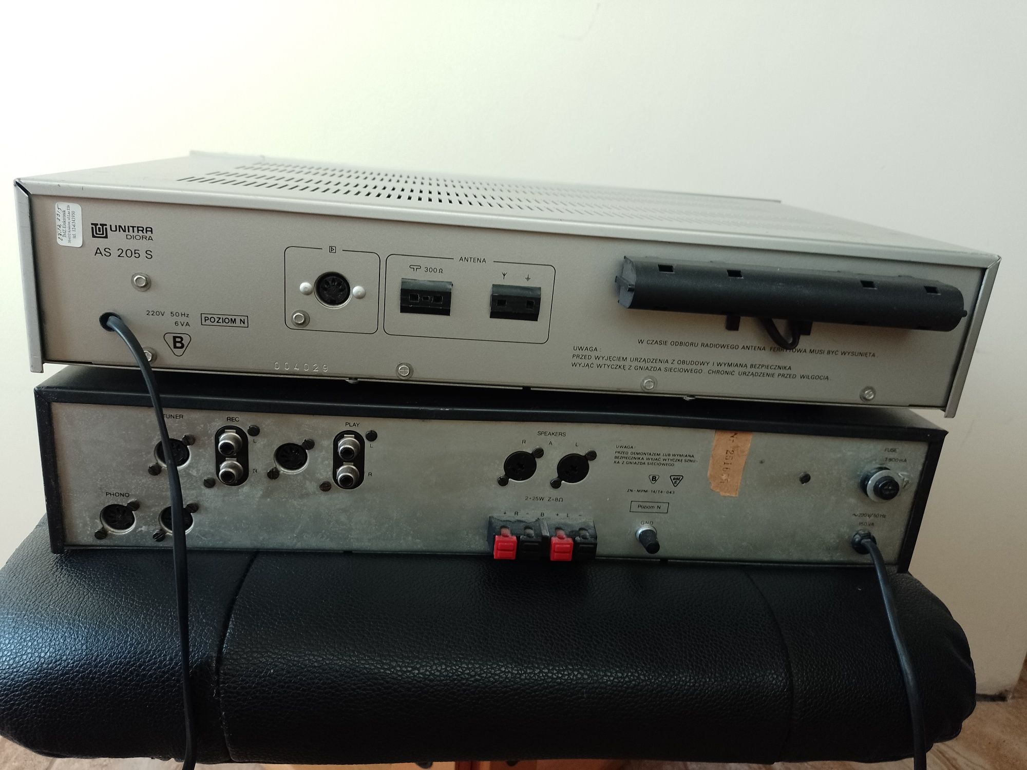 UNITRA wzmacniacz PW7011+ tuner T205S