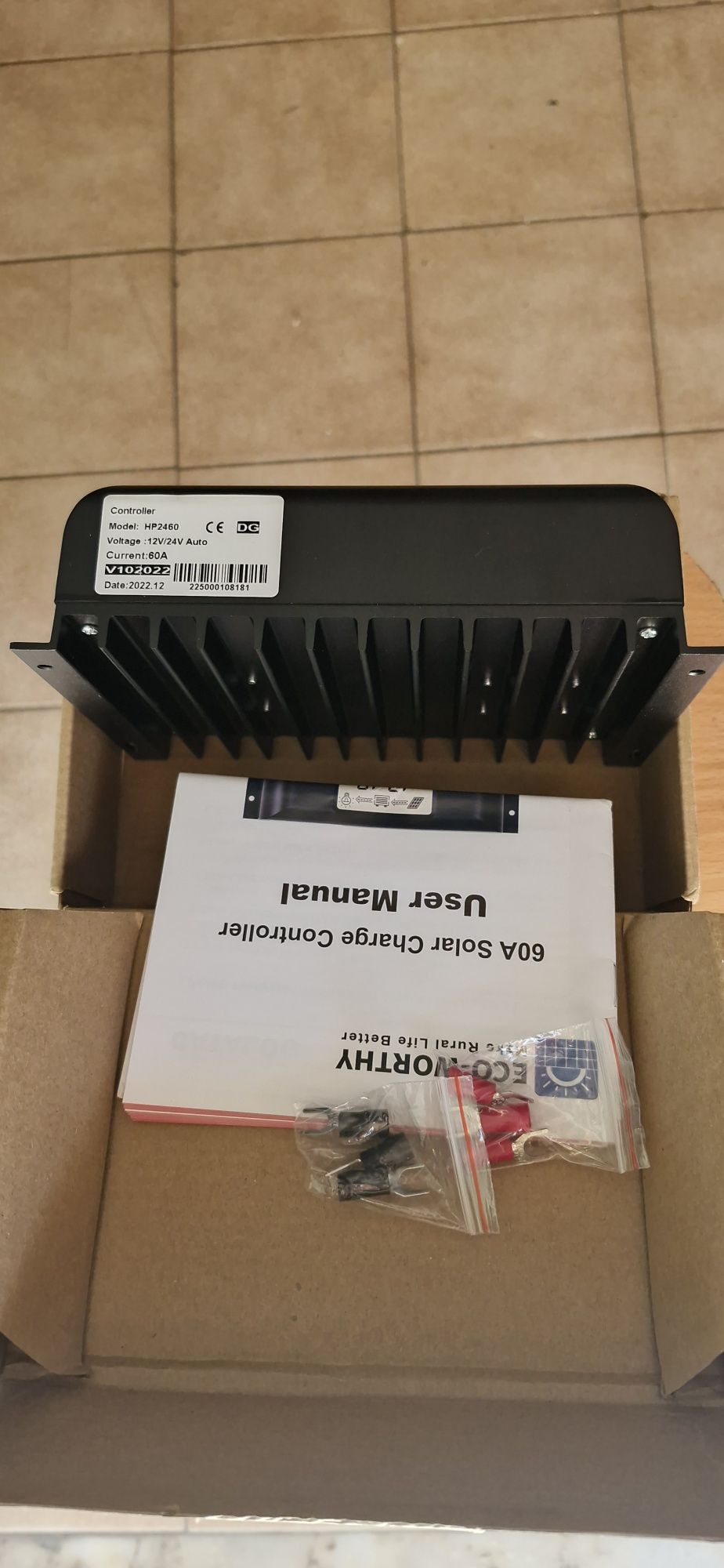 Controlador carga  solar 60 A