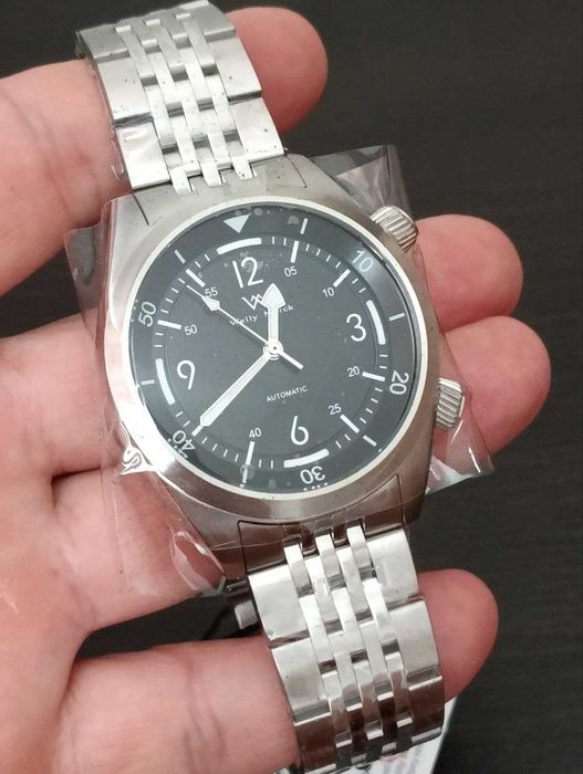 Механічний годинник Welly Merck WM089 WR 200м Seagull 1612 компрессор