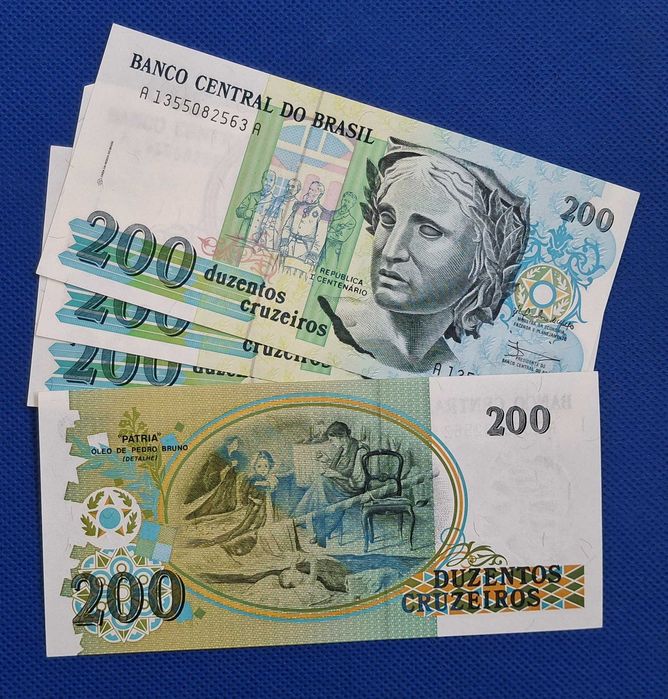 Brasil - 200 cruzeiros (UNC)
