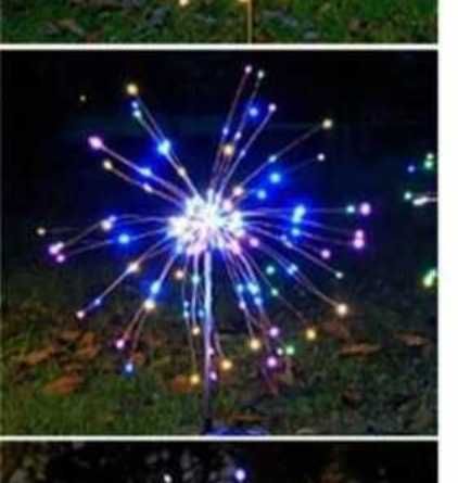 Lampki solarne zewnętrzne