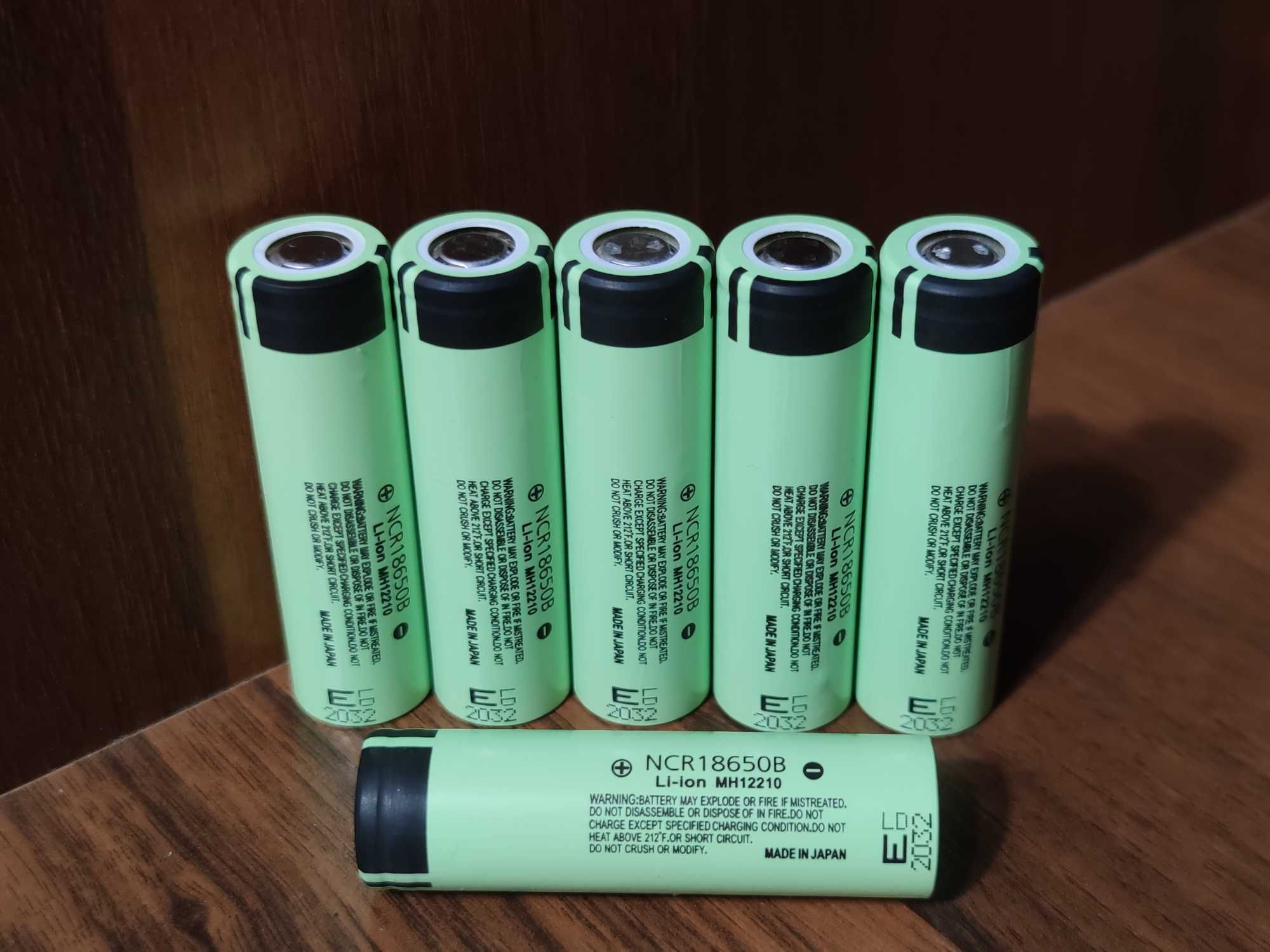 Аккумуляторы Panasonic NCR18650B 3400mAh