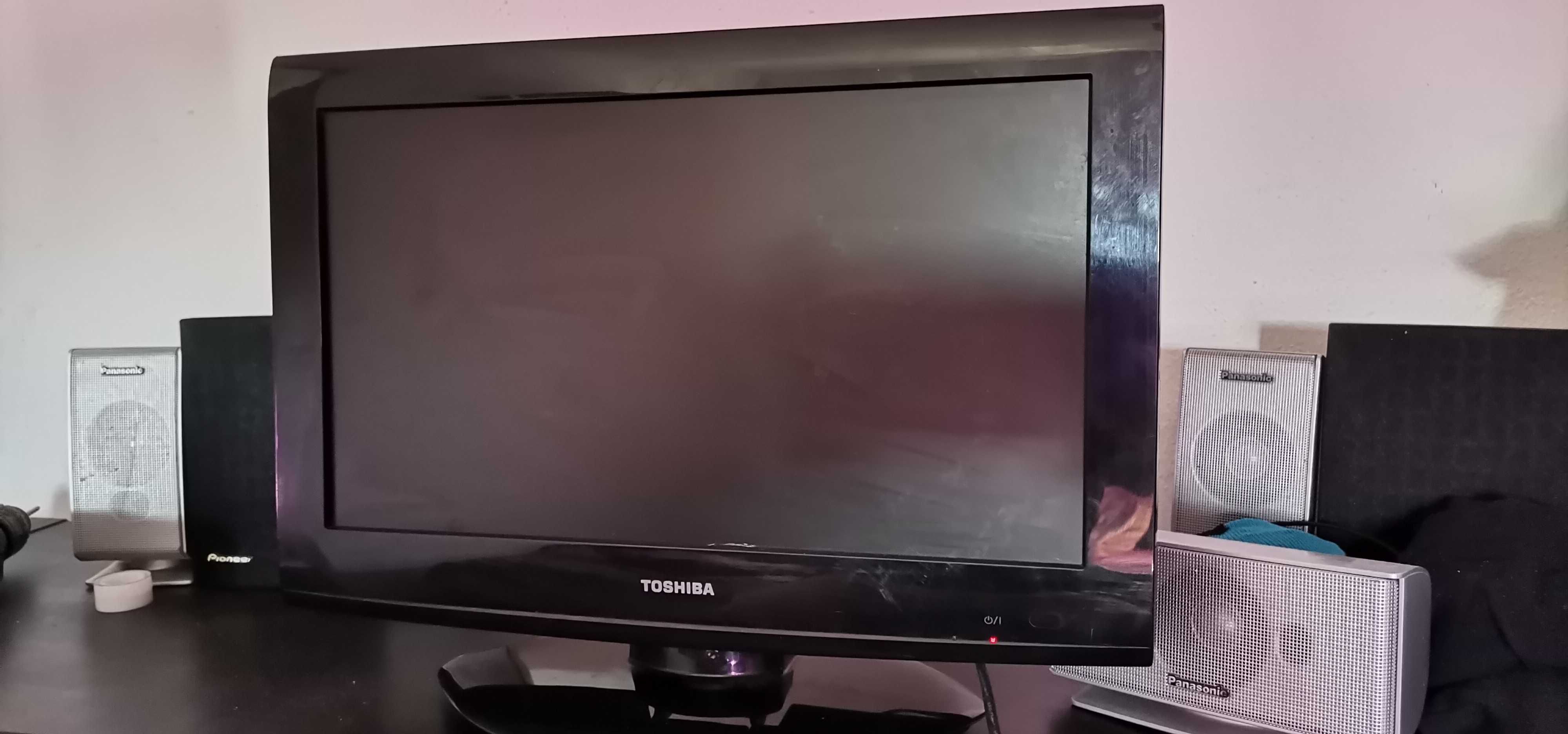 TV da Toshiba a funcionar