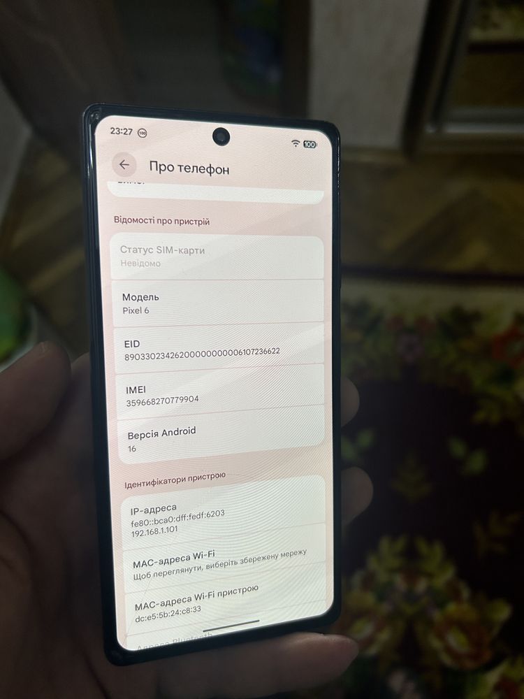 Pixel 6 8/128gb неверлок.