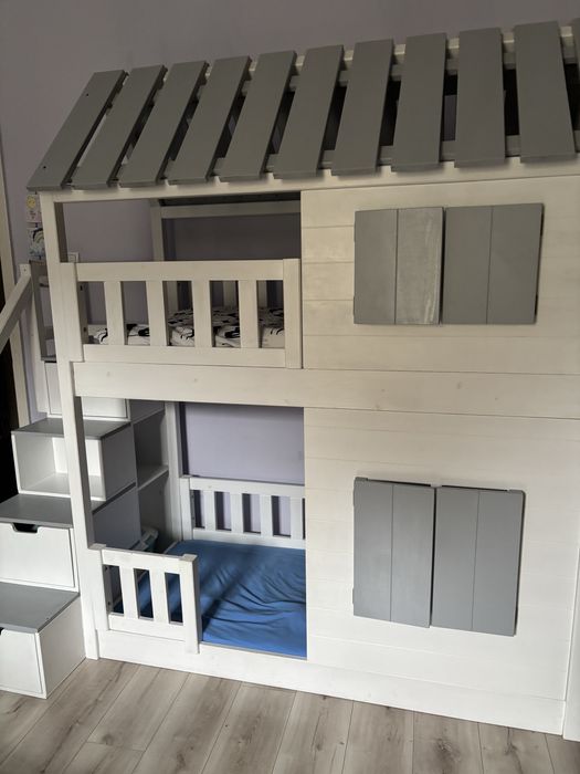 Sprzedam lozko drewniane domek