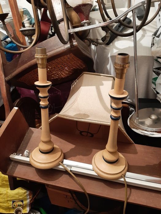 Candeeiros antigos vintage