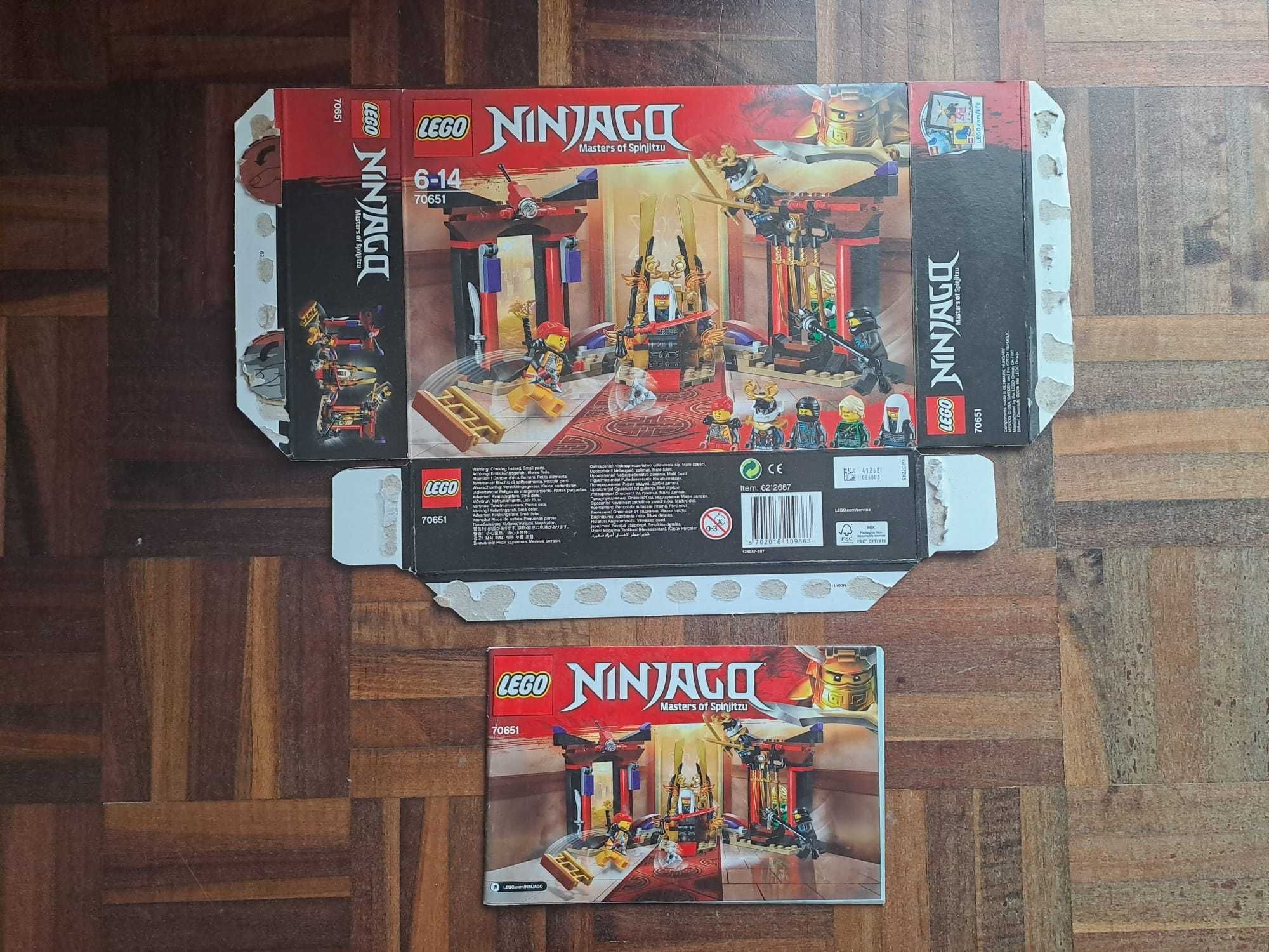 Lego Ninjago Throne Room Showdown 70651