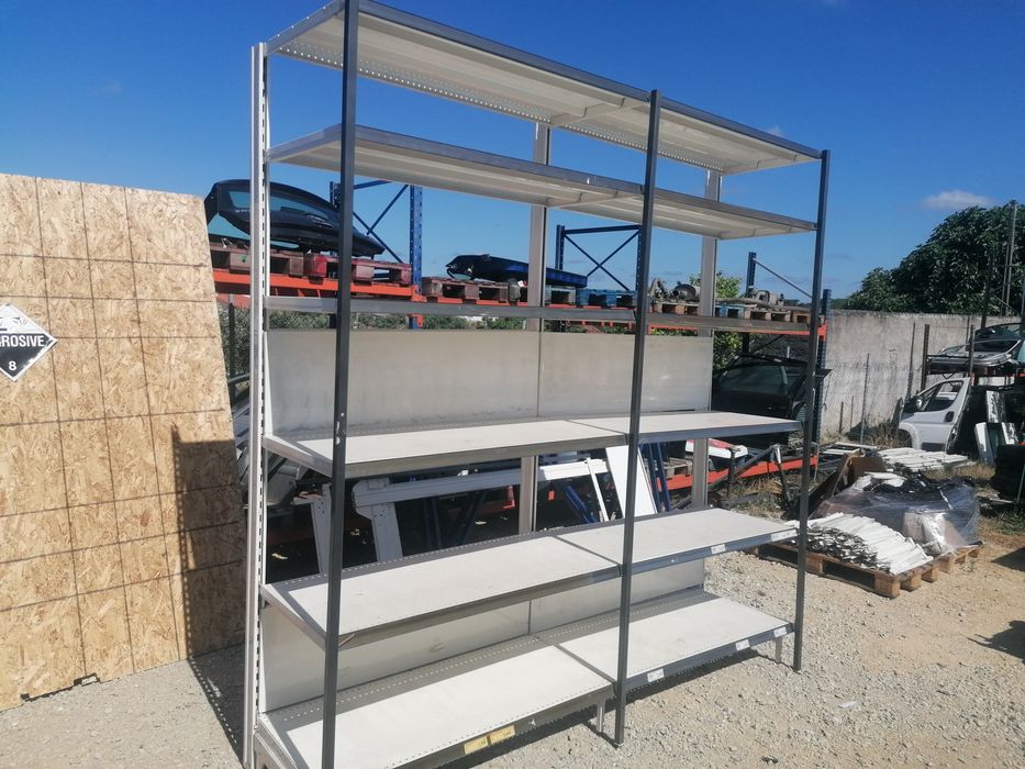 Parteleiras, estantes de armazém, garagem, lojas