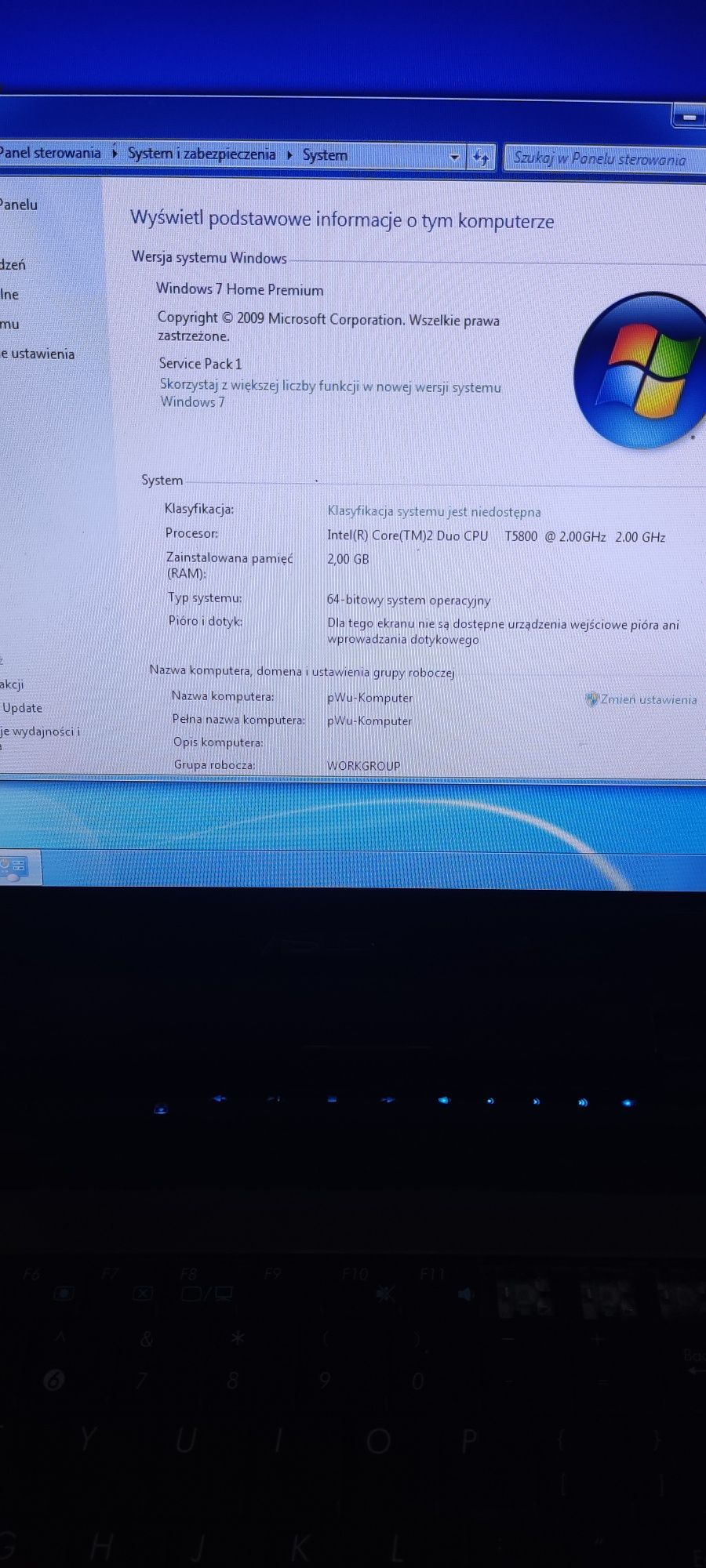 Laptop Asus n50v
