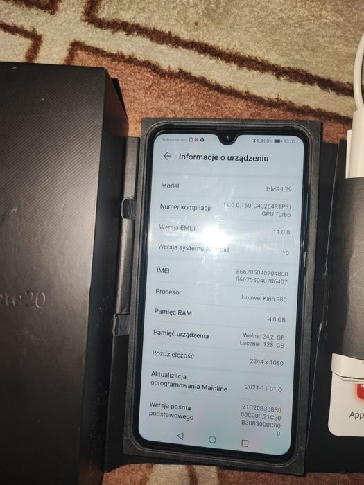 Huawei Mate 20, 128gb