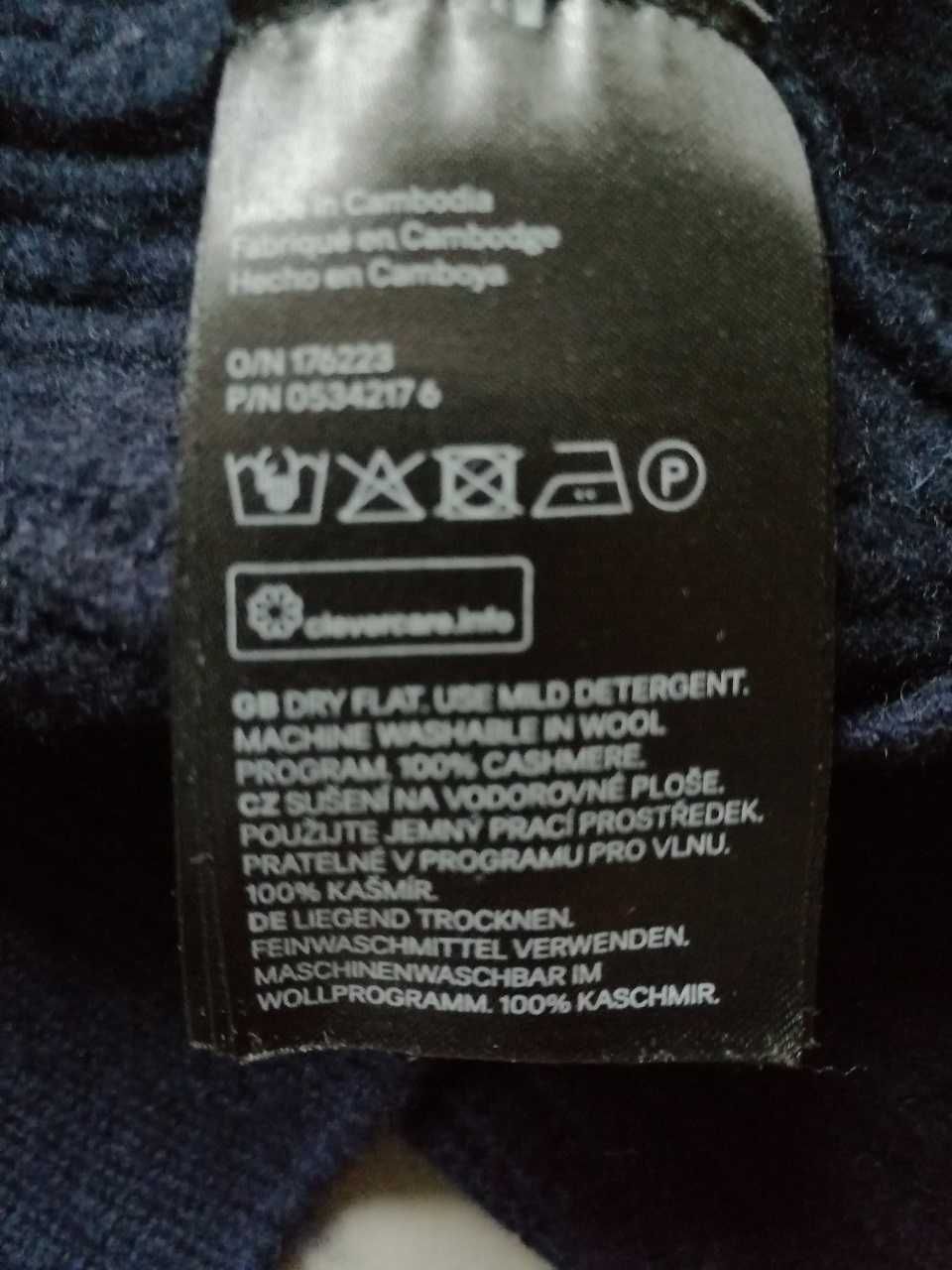 Sweter pulower oversize 100% kaszmir