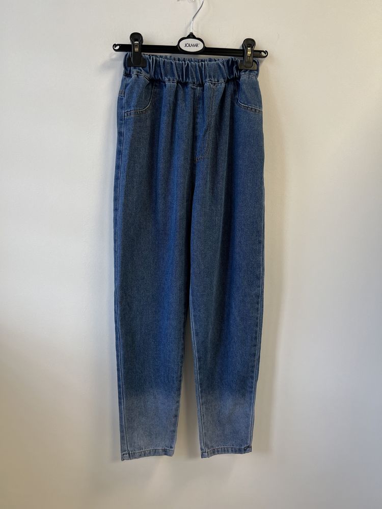 Shein spodnie dziecięce jeansowe r.158