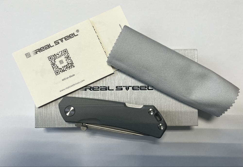 RealSteel Luna Maius Eco Gray G10 EDC