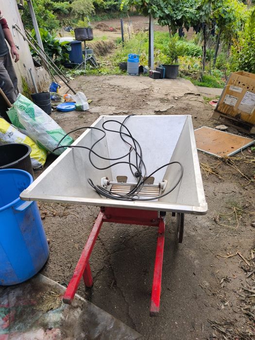 Relador de uvas elétrico