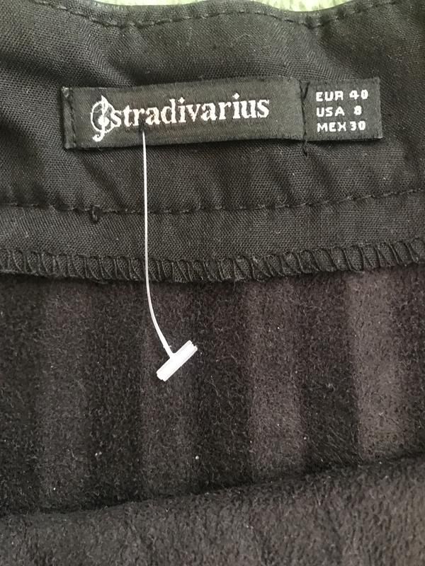 Юбка плиссе кожа Stradivarius