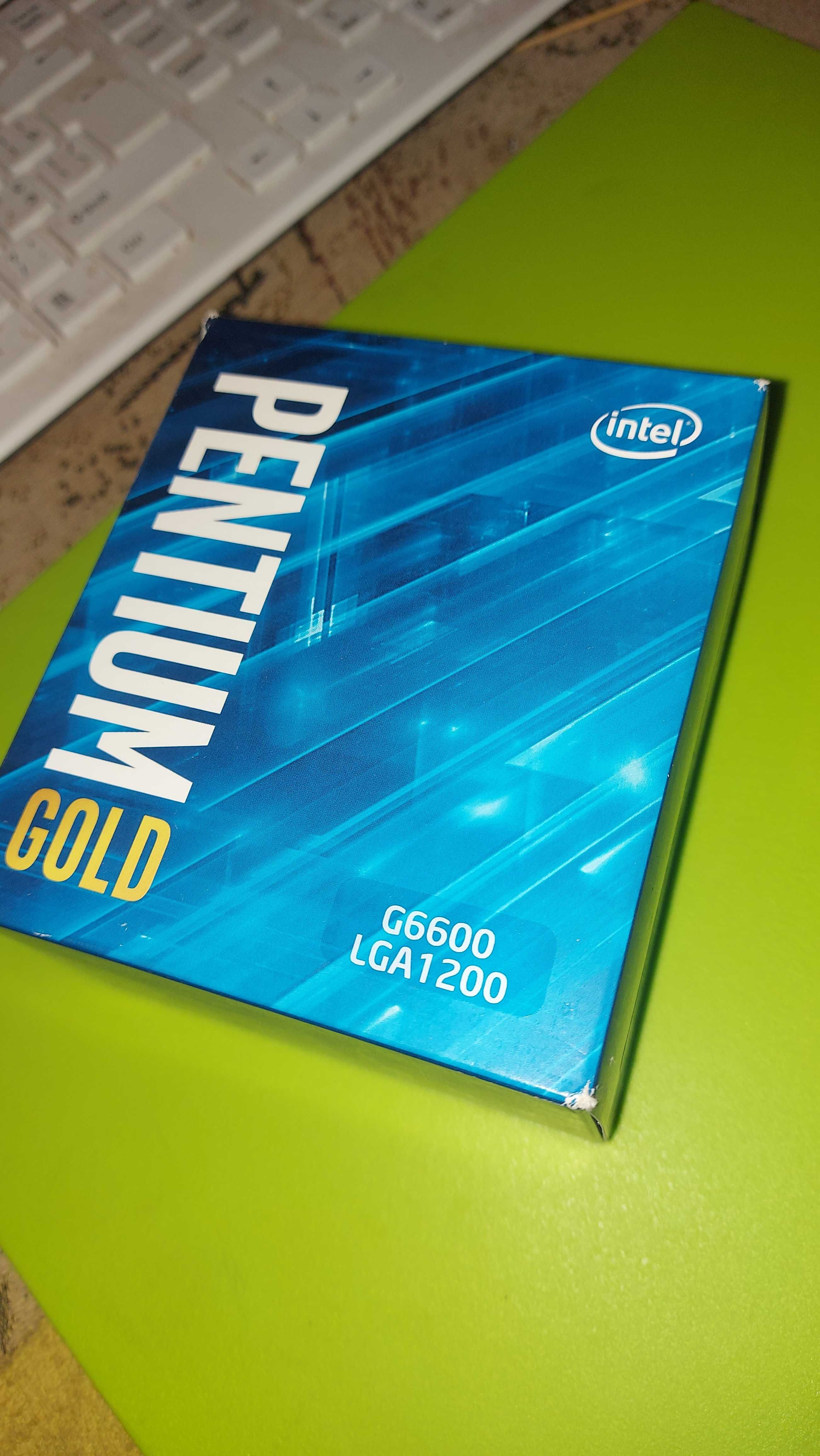 Продаю Процессор Intel Pentium Gold G6600