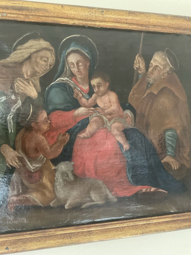 Pintura oleo arte sacra