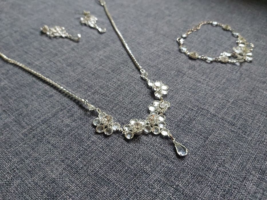 Biżuteria ślubna srebrna