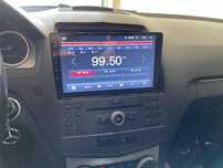 Rádio 2 DIN Mercedes w204