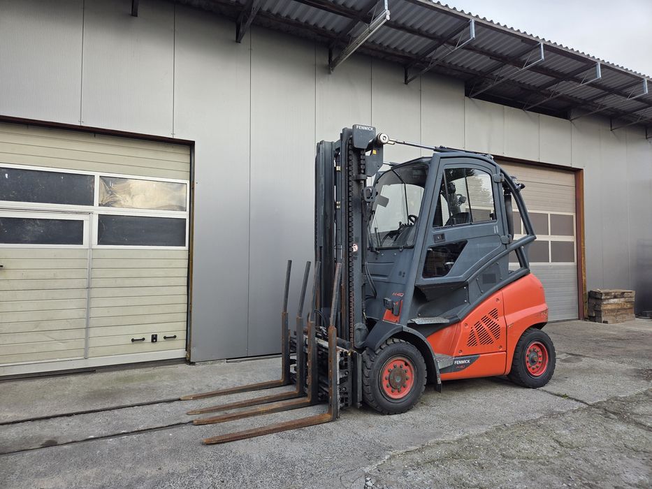 Wózek widłowy Linde H40D EVO, 2013 Rok, Paletyzer, Kabina, Diesel, 4 t