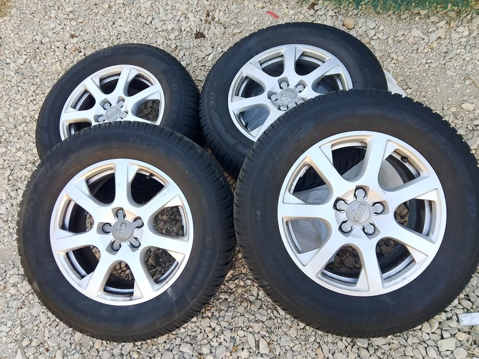 Jantes aro 17 com pneus novos 5 furos