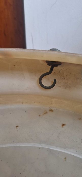 Ampla klosz marmurek plafon dekor antyk dekor design art deco