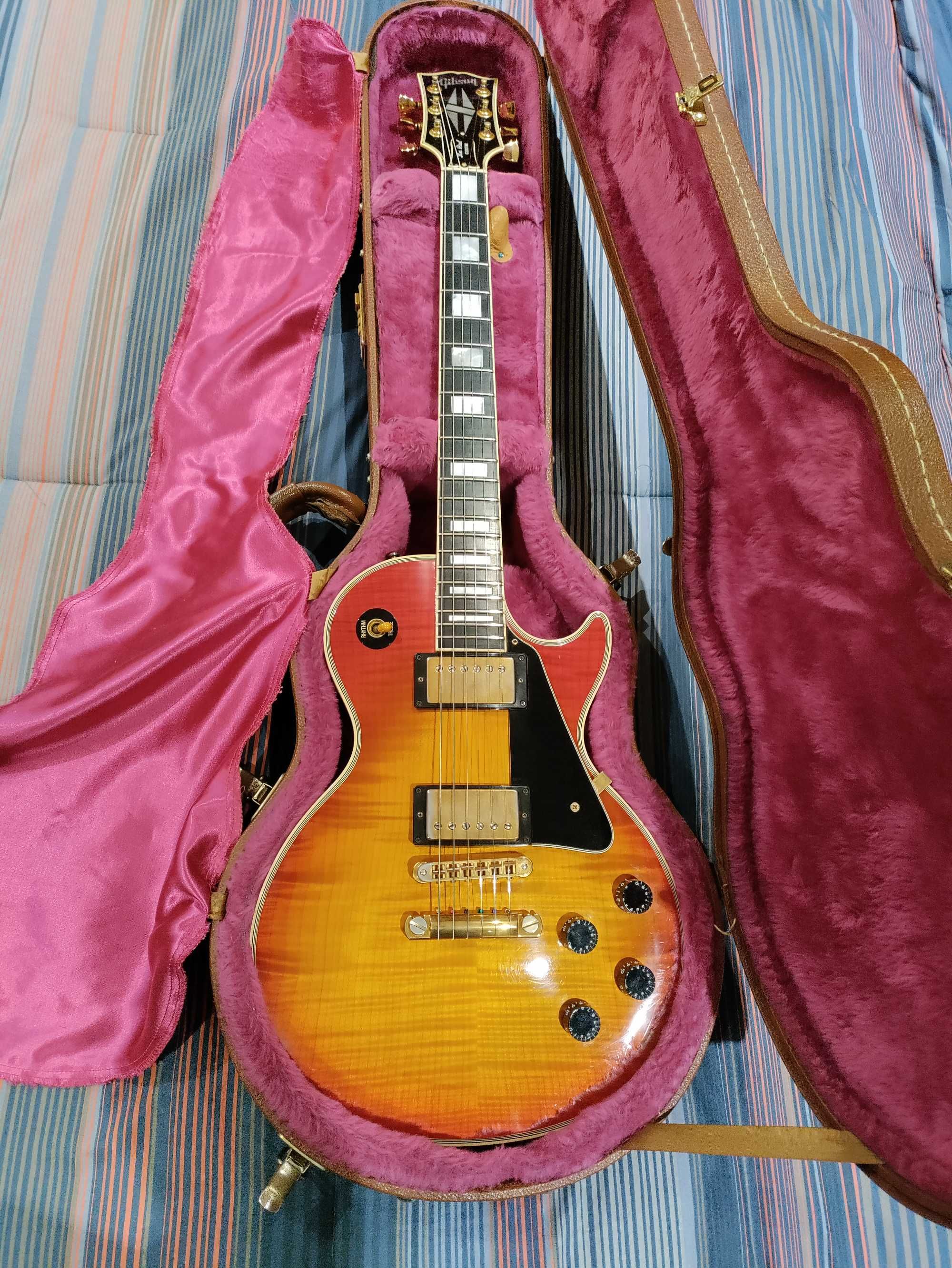 1993 Gibson Les Paul Custom Heritage Cherry Flamed Top