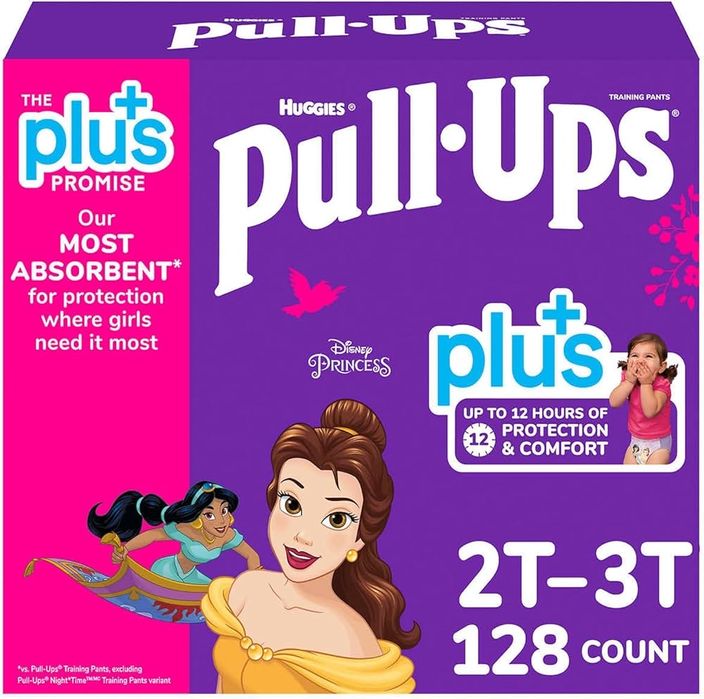 Трусики-підгузки Huggies Pull-Ups(12–18 кг)64 шт(32х2)трусики-памперси