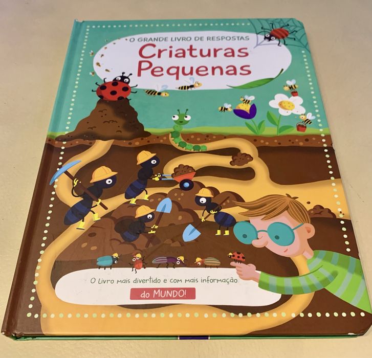 O grande livro de respostas, criaturas pequenas.