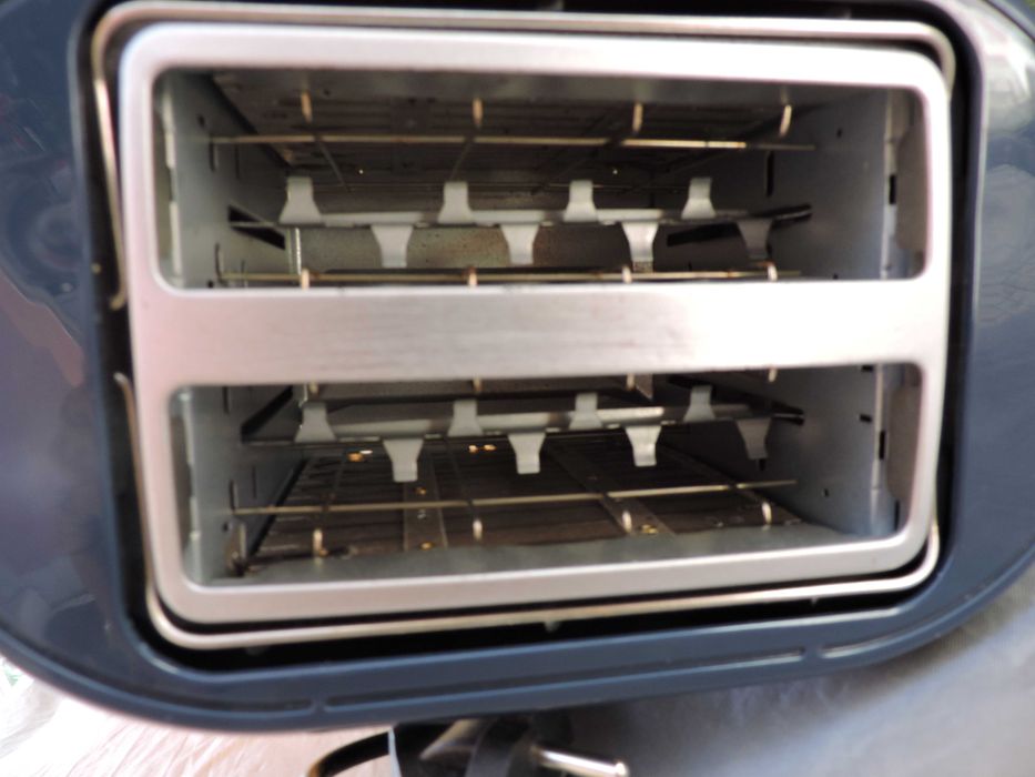 Torradeira  eléctrica  2 entradas Azul brilhante Q 5862 Bonjour