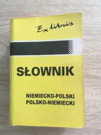 Słownik niemiecki polski Ex libris