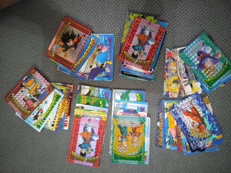 +65 Cartas Memoriais Dragon Ball Lote4