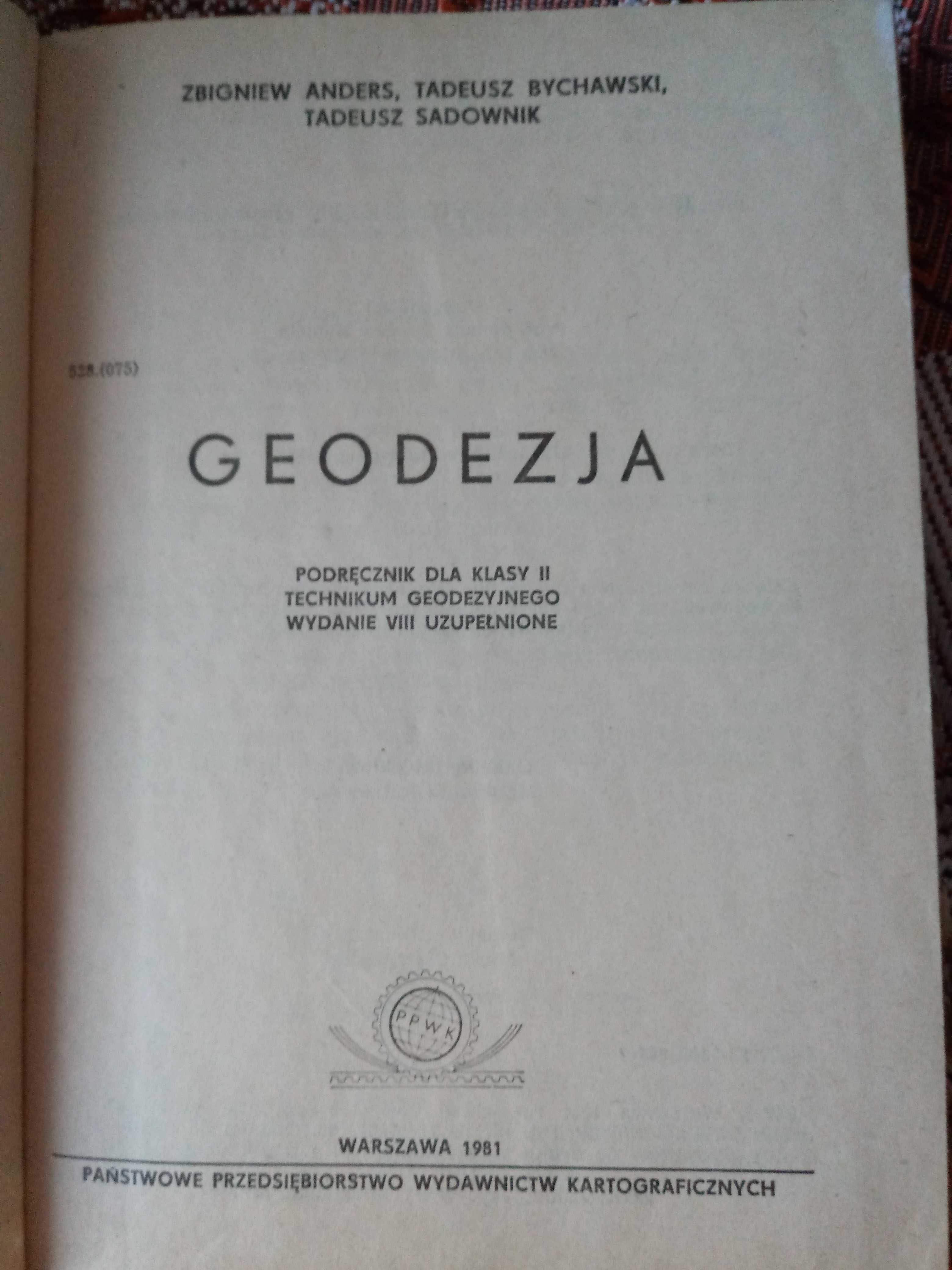 Podręcznik geodezja