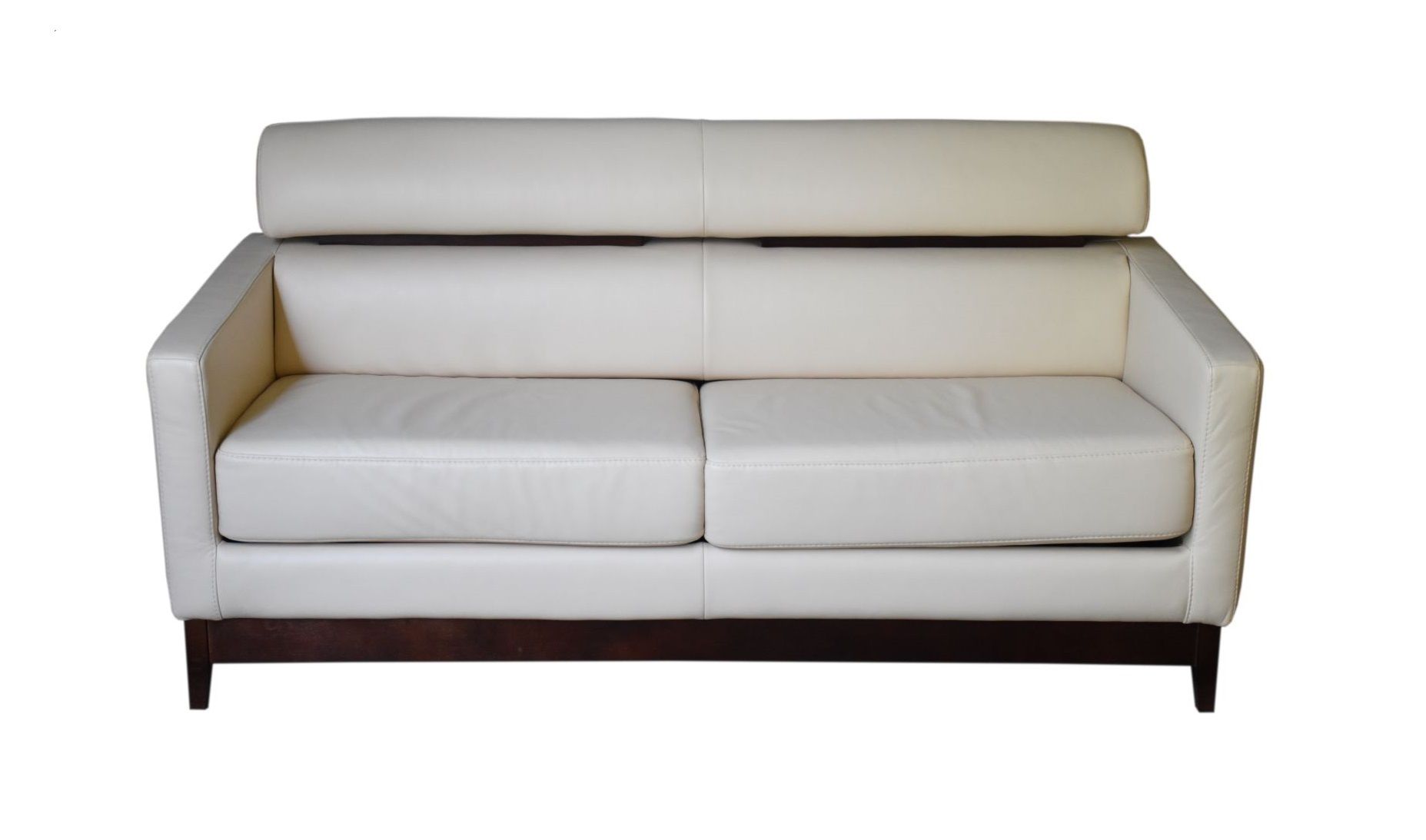 Kanapa sofa  skóra naturalna  2 osobowa z funkcją spania