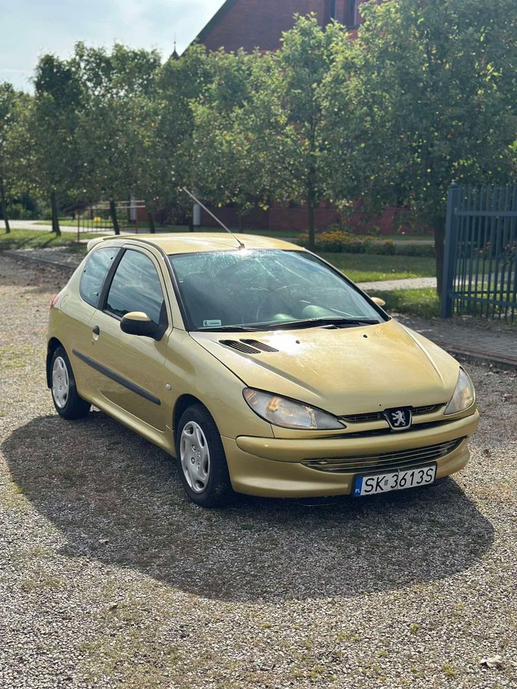 Peugeot 206. 2002r 1,2 / Wspomaganie / Abs Esp / Radio