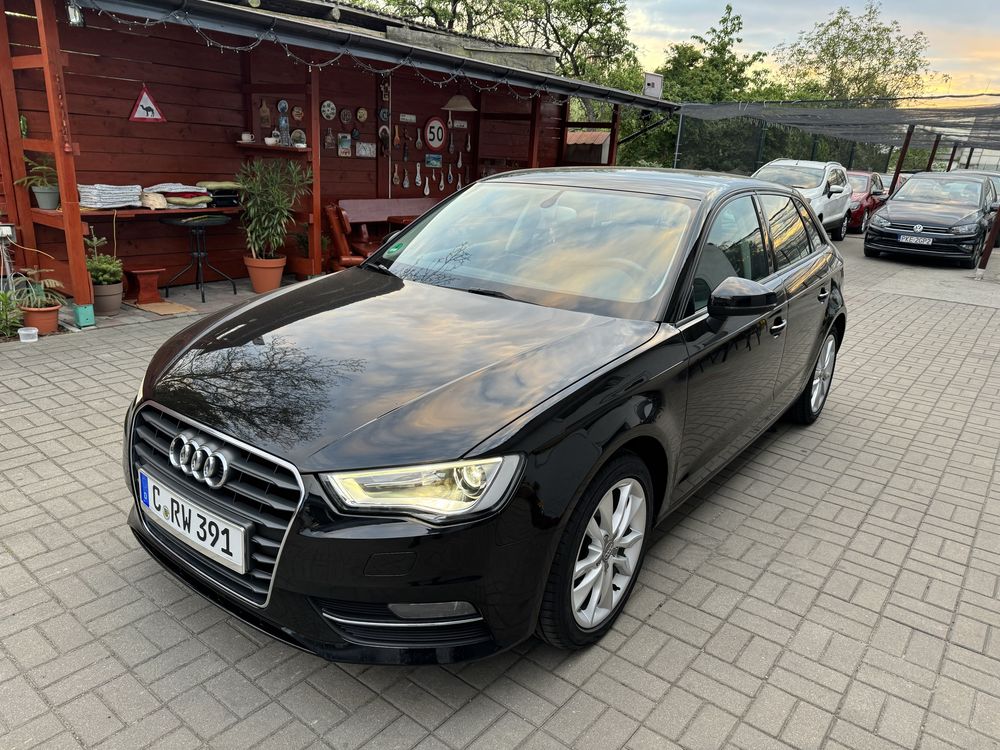 Audi A3 1.4 125 KM 2014 pasek rozrządu Bixenony Ledy opłacony TUV