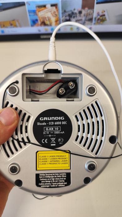 Бумбокс радіо GRUNDIG Discalo -CCD 6800DEC колонка програвач для дачі