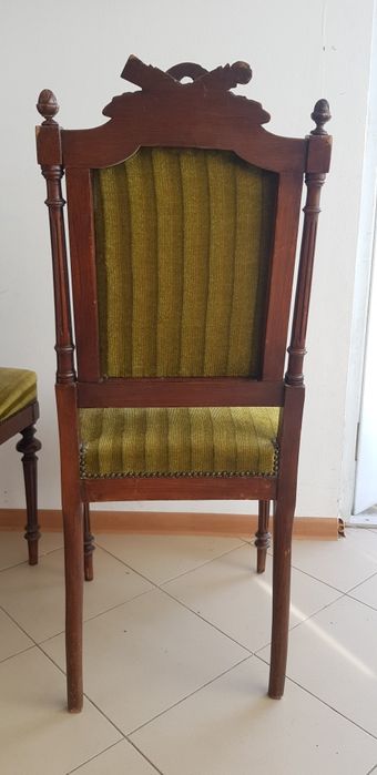 Krzesła motyw myśliwski, Ludwik, barok Queen ann