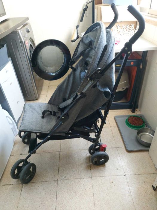 Carrinho bebé bengala Zippy Safe com protecção para a chuva