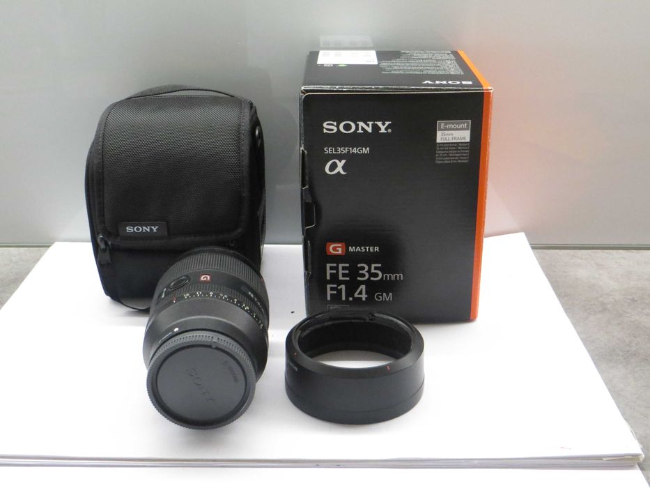 Lente Sony 35 1.4 GM -Sony -7R-III-7 C 50m 1.8