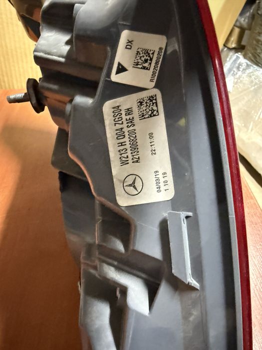 Стоп фара задня mercedes W213 2019