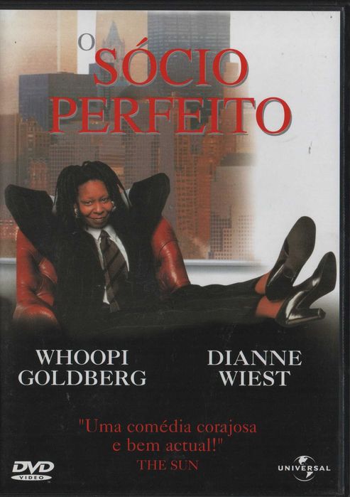Dvd O Sócio Perfeito - comédia - Whoopi Goldberg