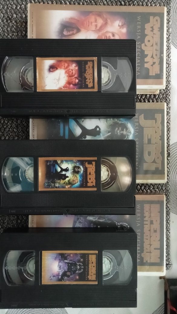 Kasety VHS Star Wars