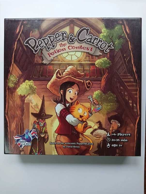 PROMOCJA - Gra Planszowa - PEPPER & CARROT The Potion Contest
