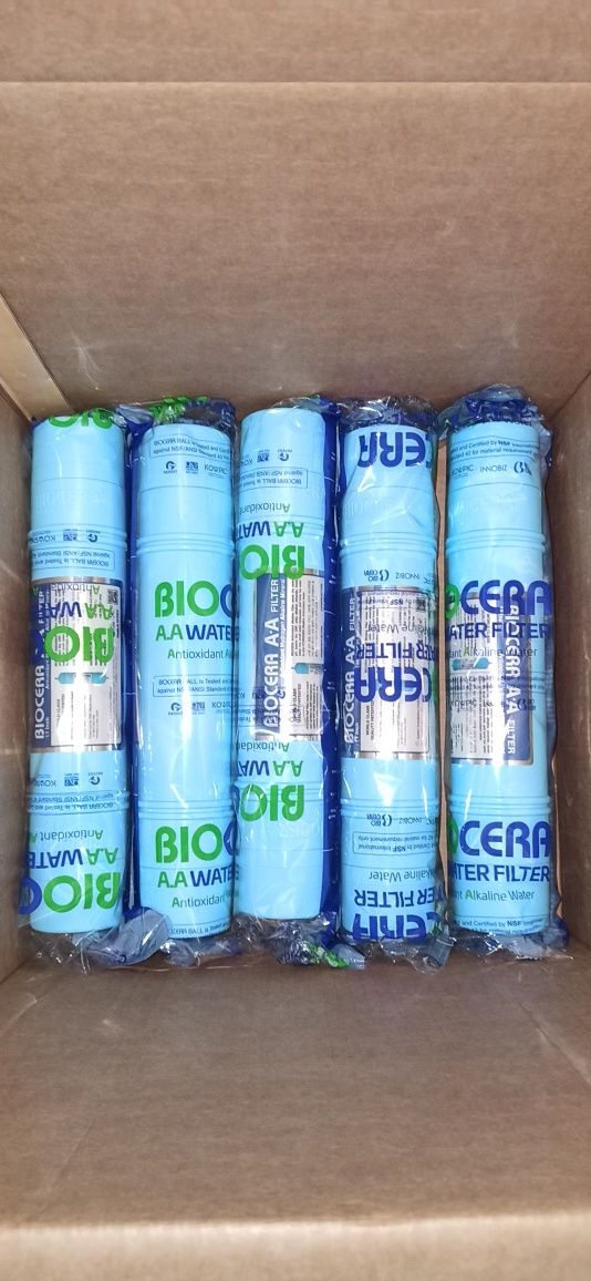 Redox Biocera filtr alkalizujący wodę filtrowaną, odwrócona osmoza itp
