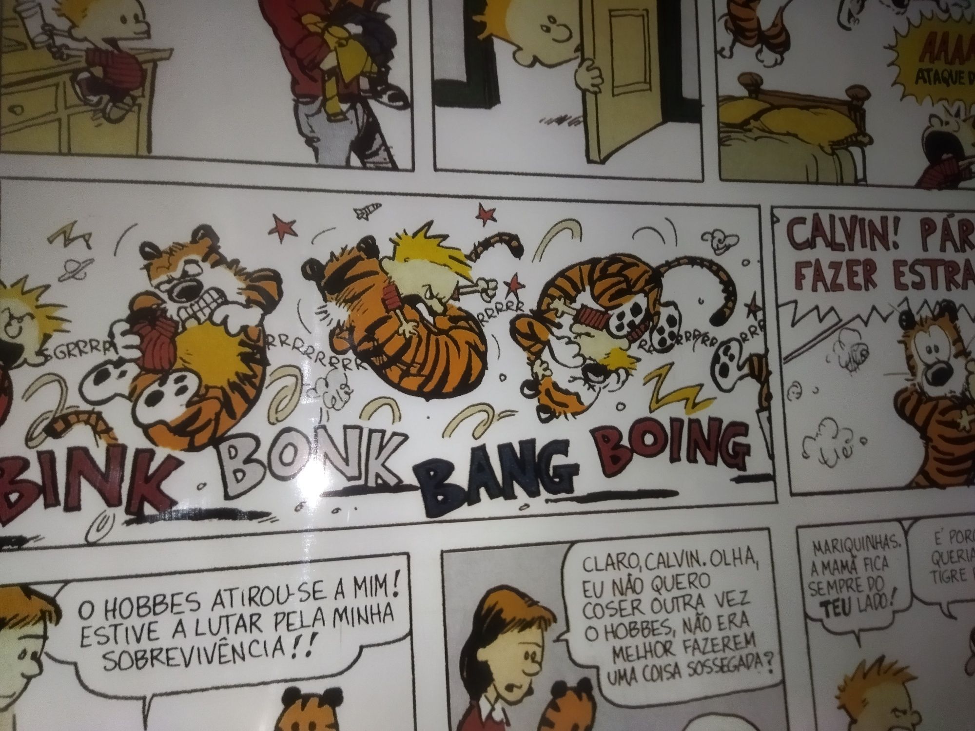 Decoração Banda desenhada Calvin e Hobbes