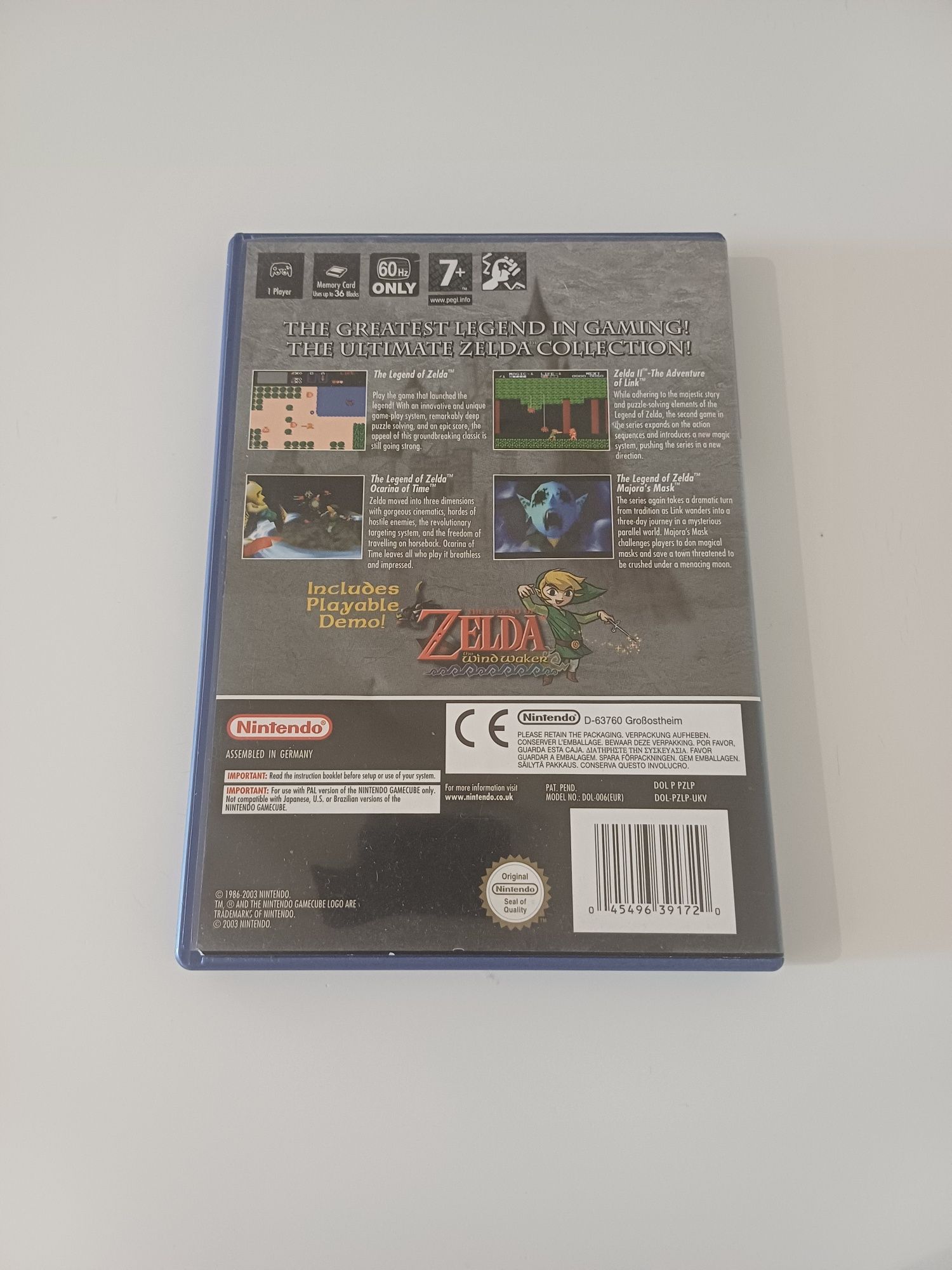 The Legend of Zelda Collector's Edition Nintendo Gamecube Angielska