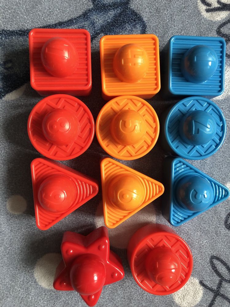 Fisher Price ślimak sorter kształty zabawka liczydło