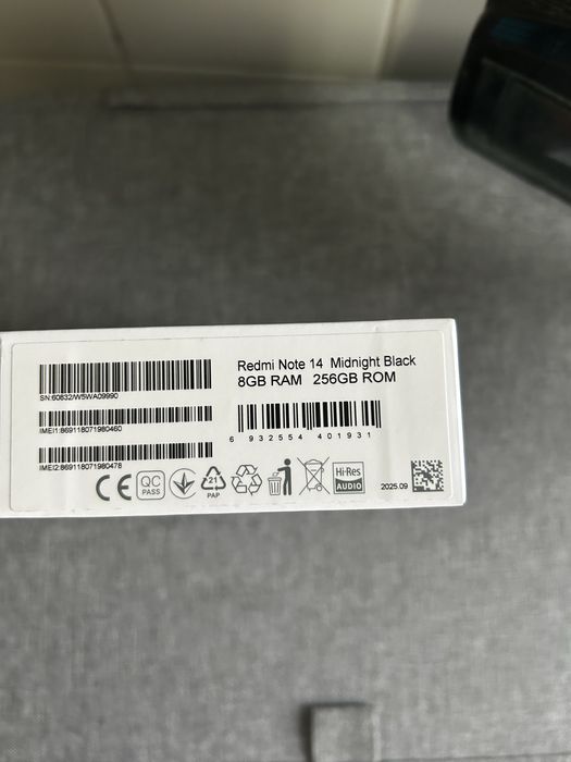 Xiaomi redmi note 14 novo nunca usado