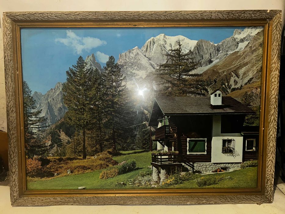 Piękny duży obraz GÓRY